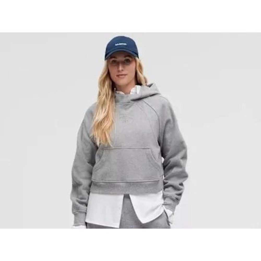 Lululemon Mock Neck Scuba Cropped Hoodie XS/S